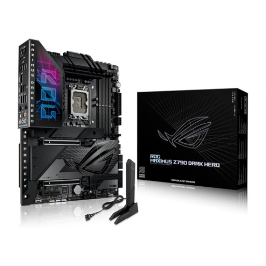 أسوس روج ماكسيموس Z790 دارك هيرو   ASUS ROG MAXIMUS Z790 DARK HERO MOTHERBOARD