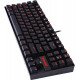 Redragon Kumara K552 Mechanical 60% TKL RED Backlit Gaming Keyboard - Black