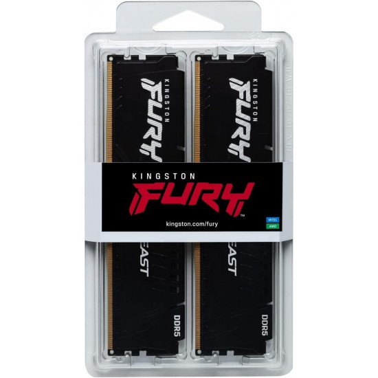  KINGSTON FURY BEAST 16GB (2 X8GB) 5200MHZ DDR5 