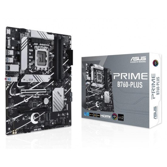  ASUS Prime- MOTHERBOARD- B760-Plus Intel B760 LGA 1700 ATX-DDR5 