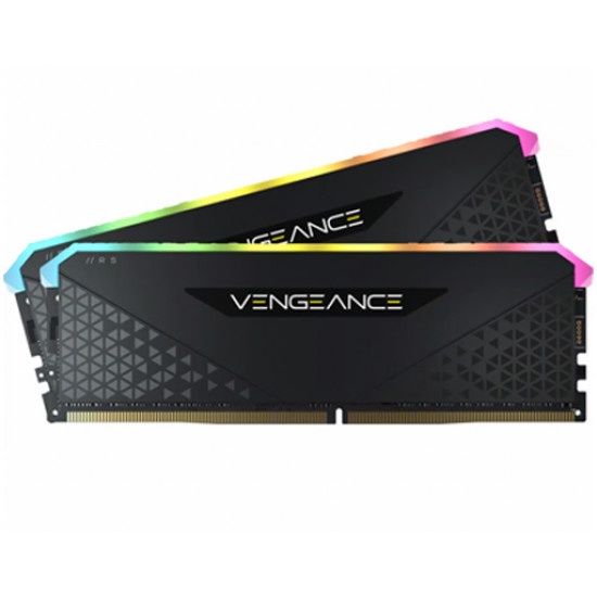  CORSAIR VENGEANCE RGB RS16GB 2*8GB 3200 MHZ DDR4 BLACK 