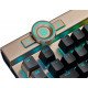 CORSAIR K100 RGB Optical-Mechanical Gaming Keyboard Midnight Gold