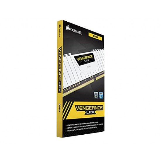 Corsair VENGEANCE® LPX 16GB (2 x 8GB) DDR4 DRAM 3200MHz C16 Memory Kit – Black