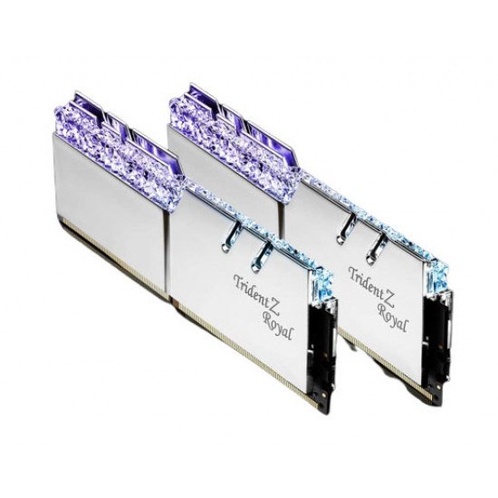 G.Skill 32GB 16*2 DDR4 Trident Z Royal Silver 4000Mhz