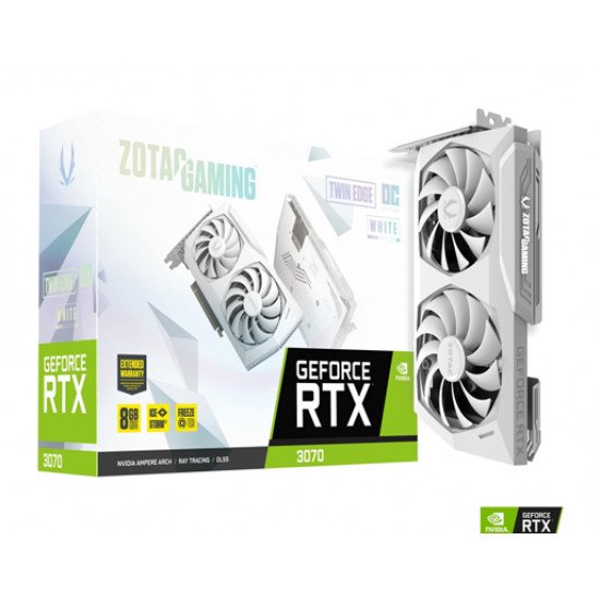 ZOTAC GAMING GeForce RTX 3070 Twin Edge OC White Edition LHR