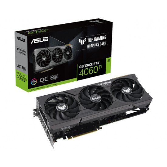 ASUS TUF Gaming GeForce RTX™ 4060 Ti 8GB GDDR6 OC Edition