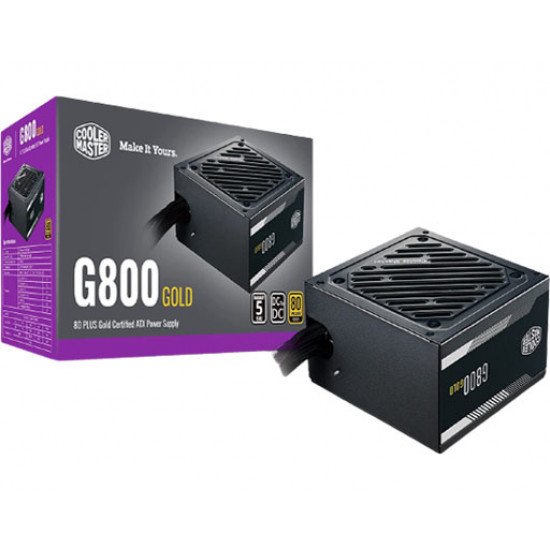 Cooler Master G800 Gold Power Supply, 800W 80