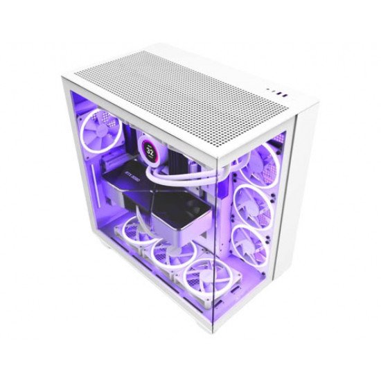 Nzxt H9 Flow Mid-tower ATX Case White