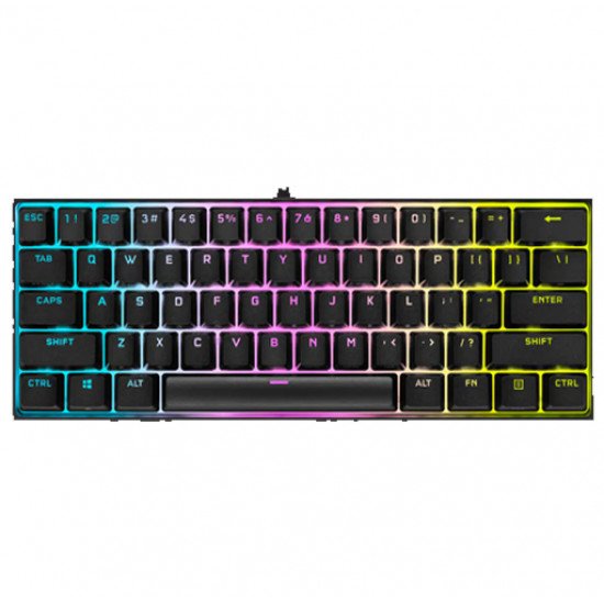 Corsair K65 RGB MINI 60% Mechanical Gaming Keyboard – CHERRY MX Red