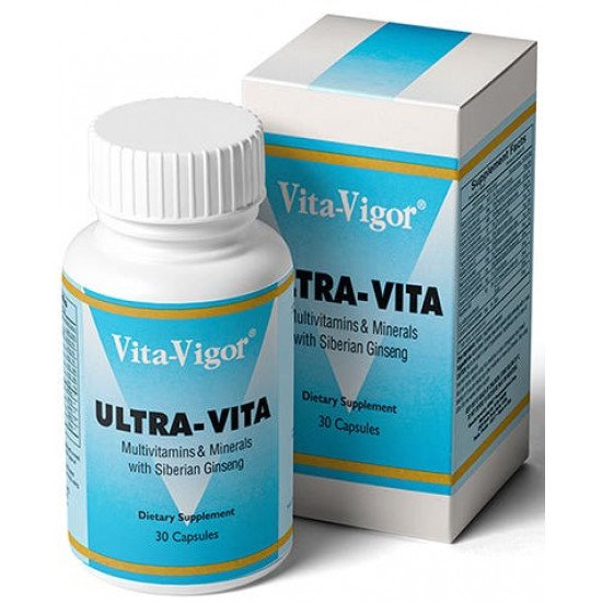 فيتا-فيجور ألترا فيتا فيتامينات ومعادن 30 كبسولة