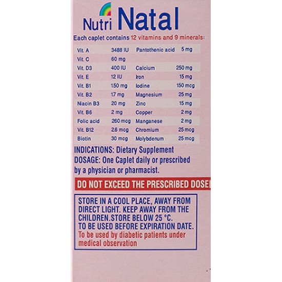 فيتا-فيجور نيوتري ناتال فيتامينات متعددة للسيدات 30 كبسولة